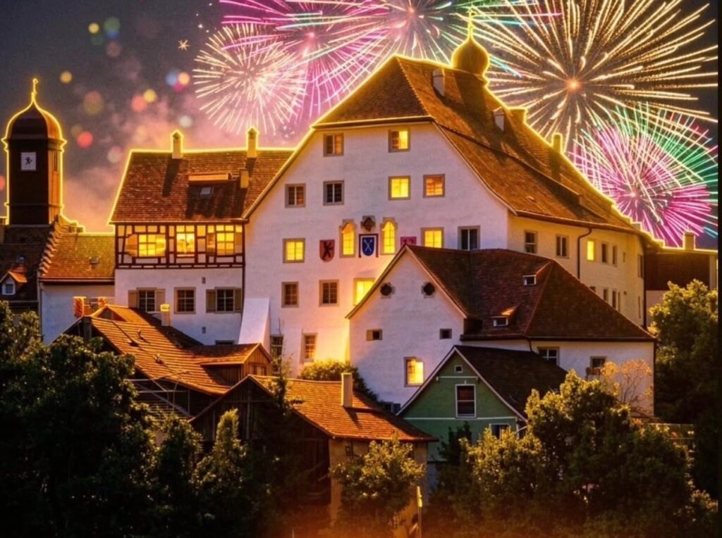 Silvester im Hof